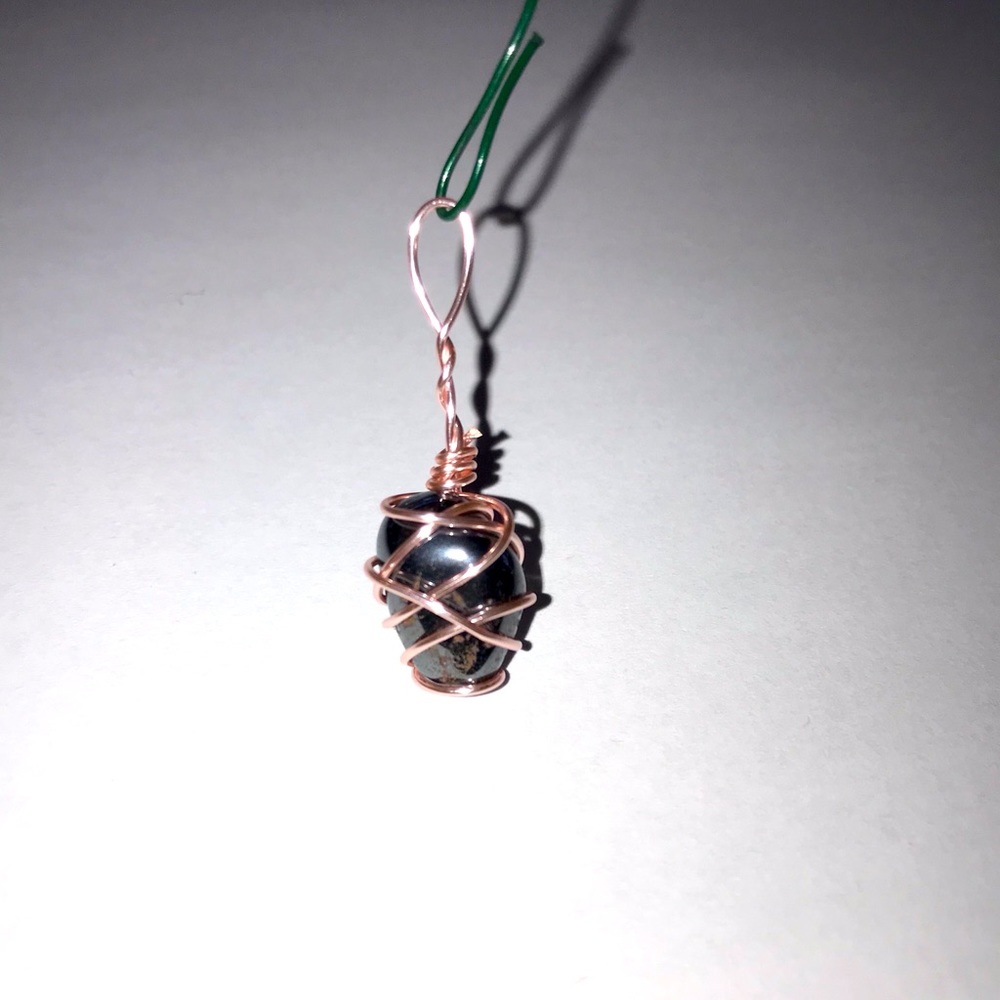 Hematite Charm